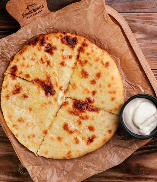 Хычин с сыром и картофелем