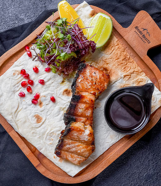 Шашлык из осетрины