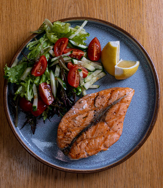 Стейк из лосося