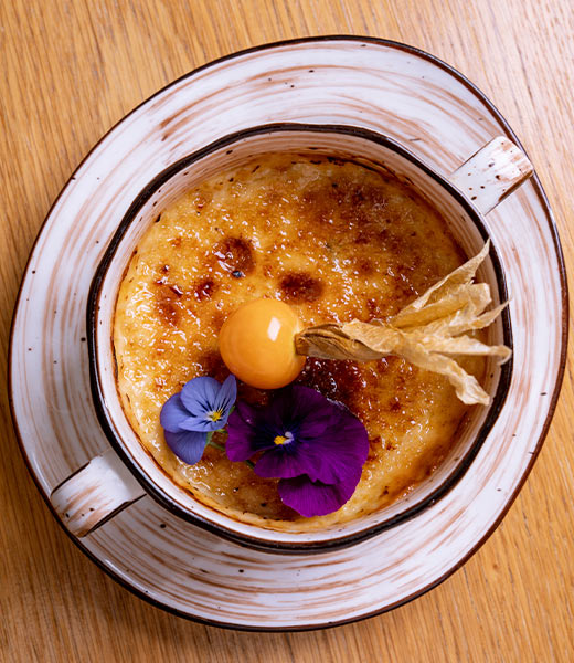 Крем-брюле из лаванды